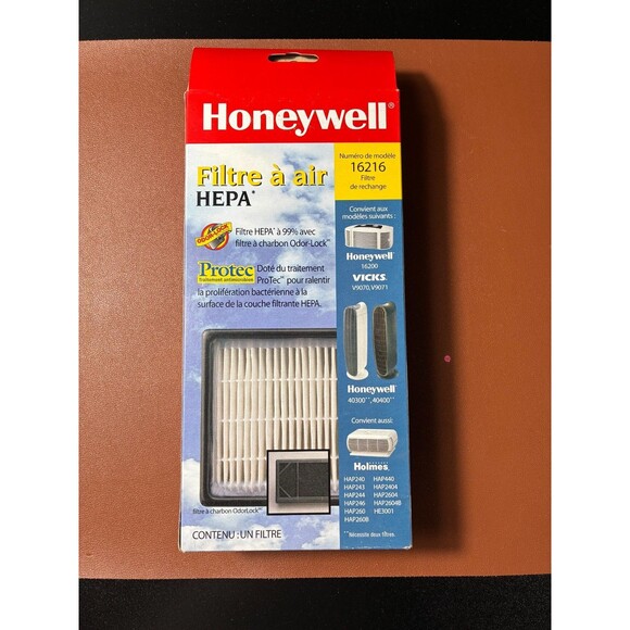 Honeywell 16216 Replacement Filter Odor-Lock for Vicks & Holmes Air Purifiers - Picture 1 of 4